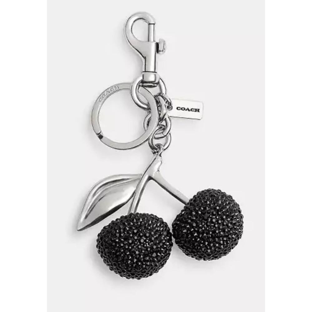 COACH Crystal Cherry Bag Charm